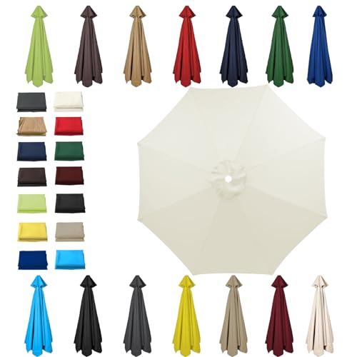 Housse de parasol de rechange pour ombrager vos repas de jardin et terrasses en été