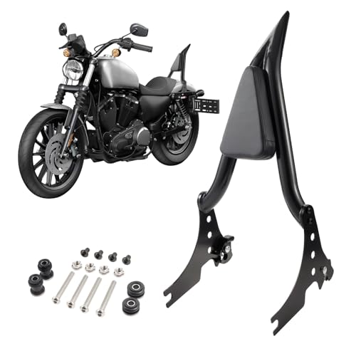 ハーレースポーツスターバックレスト シーシーバーxL883 xL1200 Amazon | スポーツスター XL883 XL1200 デタッチャブル バック