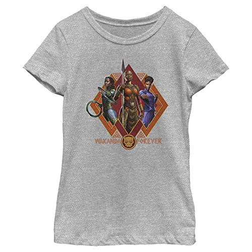 Marvel Girl's Wakanda Forever Trio T-Shirt