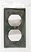 Carlon Lamson & Sessons HB1DP Single Gang Handy Box Duplex Outlet Cover