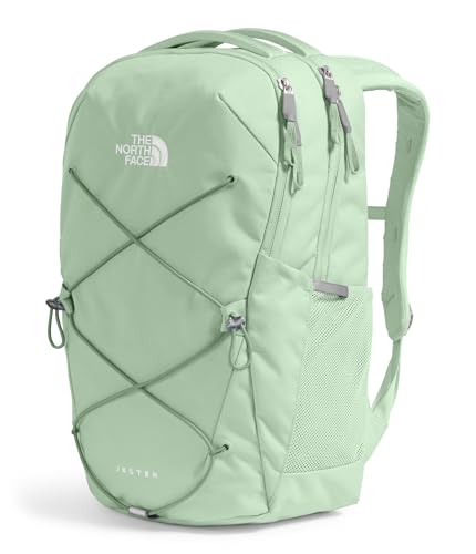 Image of The North Face Women's Jester Everyday Laptop Backpack - Commuter Travel Bag, Laptop Sleeve, Water-Repellent, Misty Sage-NPF, One Size