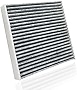 CAF727 Premium Cabin Air Filter with Activated Carbon, Replacement for 2021-2023 Elantra/Santa Fe/Sonata/Sorento, 2022-2023 Santa Cruz/Tucson, OEM 97133-L1000