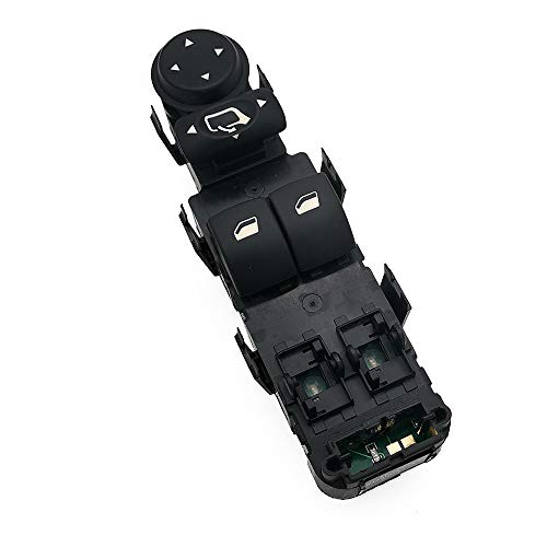 ShangDeLi para Citroen C4 Botonera Elevalunas Mando Elevalunas Interruptor Dos Botones Izquierda...