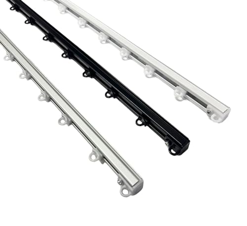 Binario per tende in alluminio 80 cm BIANCO