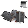 Jackery Solar Generator 5000 Plus with 2X SolarSaga 340Wx,1070Wh Portable Power Station, Manual Transfer Switch V2 (Reliance), 120V/240V Connection Cable