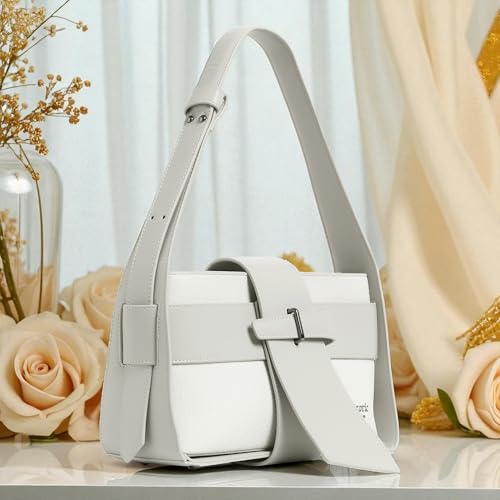 Image of EXOTIC Premium Weave & Leather Textured Buckle Sling Bag I Shoulder Bag Handbag for Work | Ladies purse | Stylish Shoulder Bag | Gift For Ladies