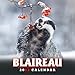 Blaireau Animales Calendrier 2022: Animales, poupées spéciales. Janvier 2022 - Décembre 2022 Calendrier mensuel au carré OFFICIEL, Calendario, Calendrier12 mois | BONUS 4 Mois 2023