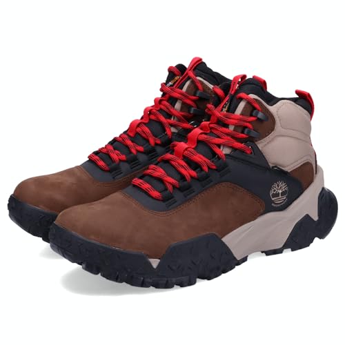 Image of Timberland mens Motion Scramble Mid Lace Up Gore-tex Hiking Boot