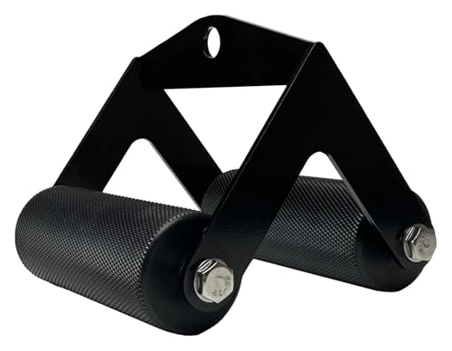 Barra Dominadas Techo y Accesorios de Polea con Doble Manija D para Gimnasio en Casa
