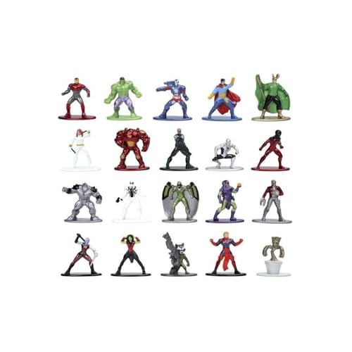 Figurines Marvel SIMBA.DICKIE.GROUP Coffret de 20 Métal 4cm - vue 4