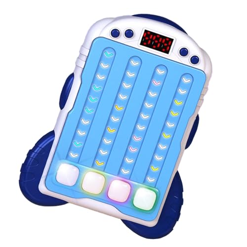 Consola De Juego Electrónico Hecho A Mano | Ritmo Musical Ritmo Rápido Prensa Puzzle Juego Machine, Handheld Game Toys Con Desafíos Avanzados Para El Entretenimiento De Días, Reuniones Familiares,