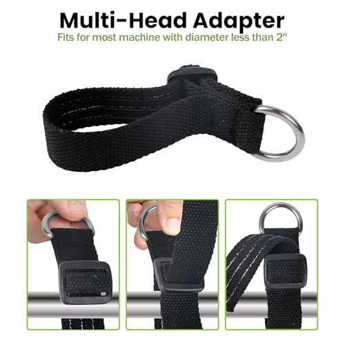 Image of Trimmer Strap for Weed Eater Shoulder Strap Harness[Upgraded Elastic Part], Compatible with EGO /Greenworks String Trimmer, Leaf Blower, & Shrub Trimmers