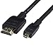 Amazon Basics - Flexibles Verbindungskabel, Micro-HDMI auf HDMI, 1,8 m