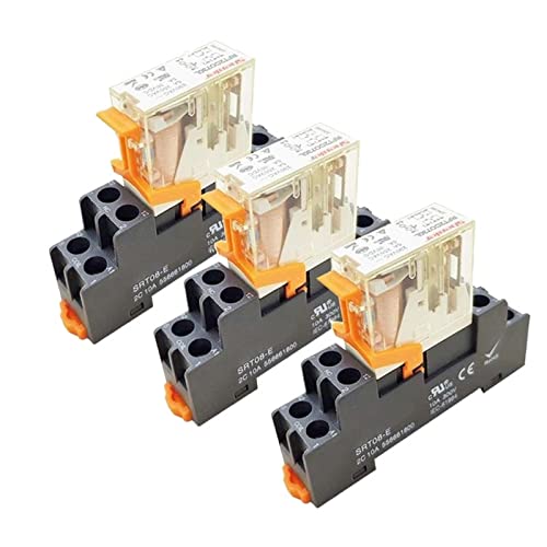 Interruptor de relé electromagnético 5 pines DC24V para evitar fallos de señal