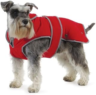 Ancol Muddy Paws All Weather Stormguard Coat . Poppy Red. Size X-Large ( Length 60cm, up to 86cm girth)