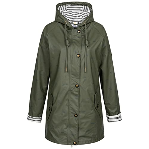 Chaqueta para lluvia para mujer que evita la humedad y el frío en el entretiempo