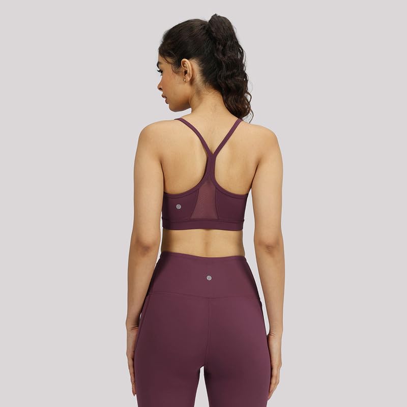 Image of BlissClub Ultimate Strappy Sports Bra | Removable Cups | Strappy Racerback Design | Elasticated Hem | CloudSoft TM Fabric