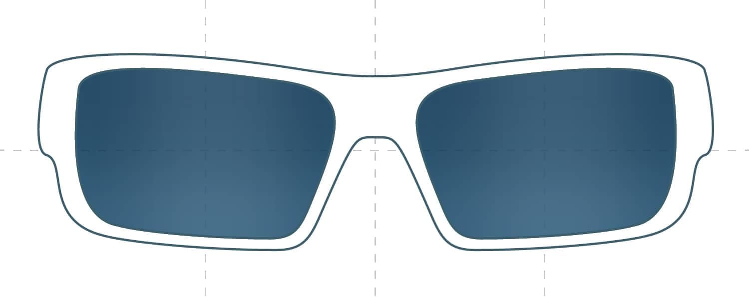 Sunglass Fix Replacement Sunglass Lenses Compatible for Arnette Racketeer AN4201 64mm (Polarized SFx-Diamond BIO Steel Blue Polarized Pair)