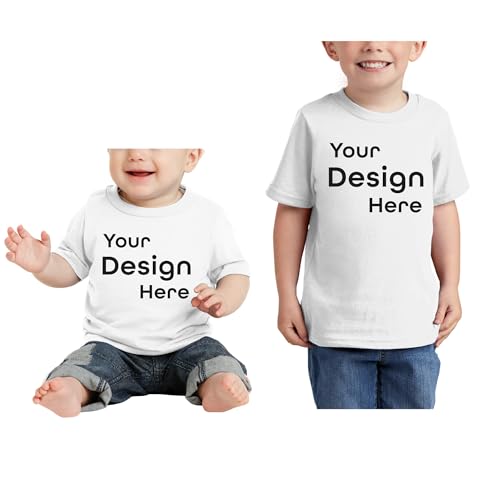 10 Best Baby Printed Shirts That Make Adorable Outfits Pop 10 Custom Infant Cotton Tee - Personalize Your Design