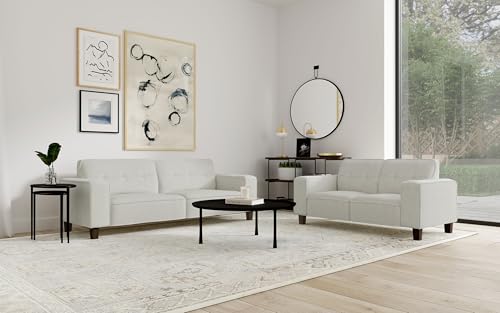 Coaster Home Furnishings Deerhurst 2-Piece Upholstered Track Arm Sofa Set Greige - Thumbnail 2