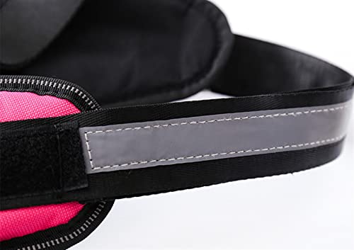 GIBZ Peitoral para cães personalizado sem puxar e colete personalizado ajustável para animais de est