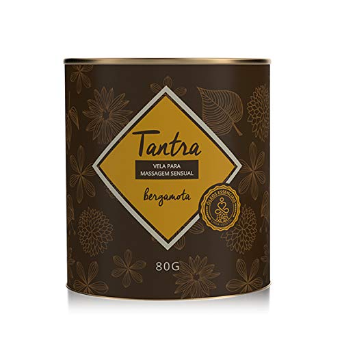 Vela Para Massagem Sensual Tantra Bergamota - 80g