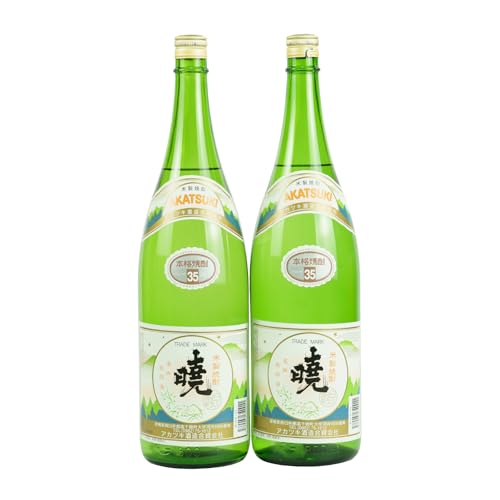 アカツキ酒造 米焼酎 暁(あかつき)35度 1800ml×2本