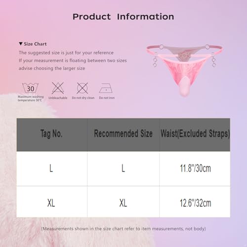 Linjinx Mens Sissy Lace T-Back Thongs Low Rise G-String Briefs Bulge Pouch Underwear 7