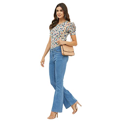 Image of Harpa Women's Floral Regular Fit T-Shirt