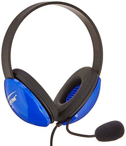 Califone 2800Bl-Usb Listening First Headset, Blue #TOP1