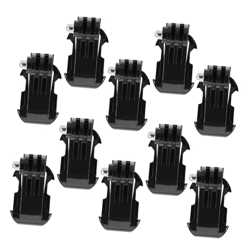 Uonlytech 10 Piezas De Accesorios para Cámaras Deportivas Abrazadera De Cámara con Tornillo Soporte para El Abrazadera De Cámara Soporte para Teléfono Soporte De Succión para