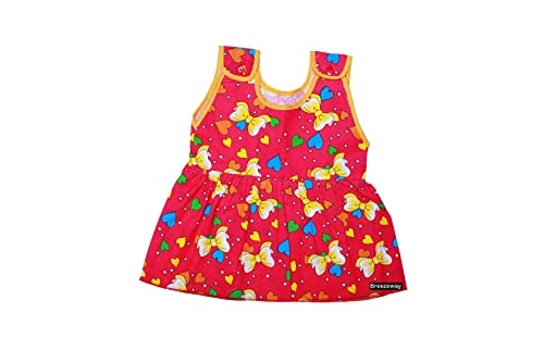 Image of BREEZEWAY Baby Girl's Button Frock (Pack of 5)