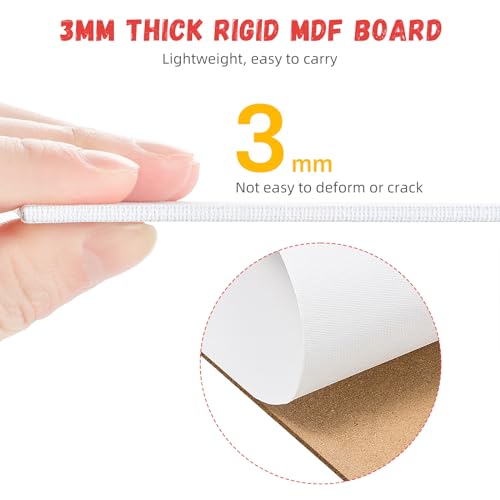 Simetufy 32 PCS CANVAS PANELS Pack 8X10 Inch Paint Canvas Boards thumb #2