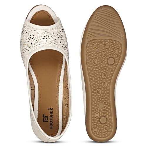 Image of Footshez Women's Black Ballet Flat | Women's Fashion Sandals Bellies-P