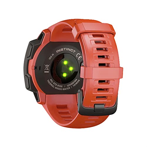 Bracelet Garmin Instinct silicone GUMMMY facile à installer