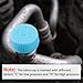 10 Pcs Car A/C Valve Core Caps, A/C Charging Valve Cap, High Low Pressure Ac Caps Replacement, Leakproof Air Conditioning System Seal Kit for Cars