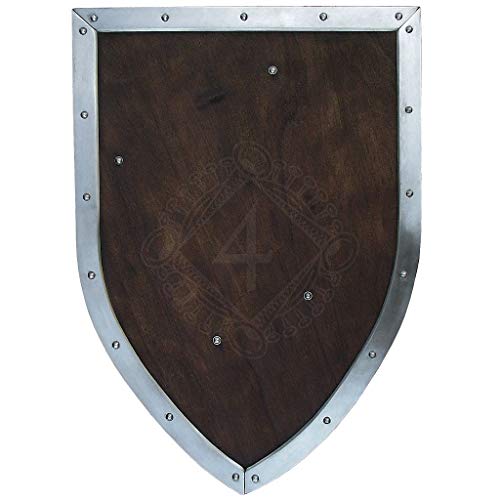 NauticalMart Medieval Battle Shield with Leather Straps