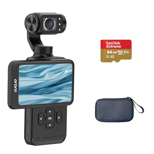 Amazon | Ordro M5 最新型 アクションカメラ 5K 3軸スタビライザー
