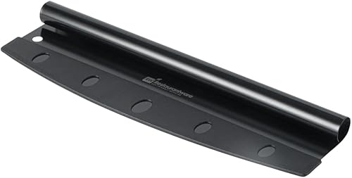Miniatura 13 de Restaurantware Met Lux - Cortador de pizza de acero inoxidable negro, con tapa, 13 34 x 3 12 pulgadas, caja de 1 unidad
