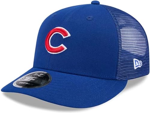 Gorra New Era Chicago Cubs Trucker Ajustable Azul miniatura 1