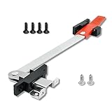 RV Murts Emergency Window Latch Up Side, Aluminum Teardrop Trailer EXIT Window Lock Bar, Pop Out Camper Egress Window Security Support Crank Holder for Travel Cargo Horse Trailer,Safty RV Accessories.