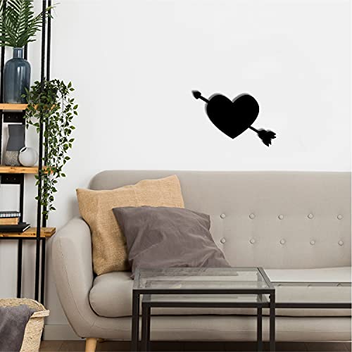 eCraftIndia Heart with Love Arrow Wooden Wall Decor for Living Room Bedroom | Home Wall Decor Items| Wall Art for Home Decor| Valentine Gift for Girlfriend Boyfriend Husband Wife| Valentine Decoration 2 41qSJAiWsDS