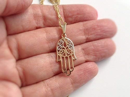 La Mano de Fatima Pendant Necklace for Women Hand of God Charm - Image 5