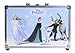 Frozen Makeup Train Case, Valigietta di Makeup di Frozen con Palette Colorate per Labbra e Viso, Divertente Kit di Makeup, Accessori Colorati, Giocattoli e Regali per Bambini e Bambine