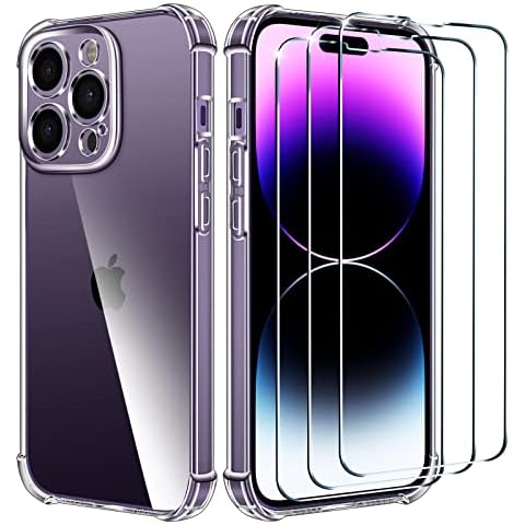 ivoler 4 in 1 Camera Cover Case for iPhone 14 Pro Cover