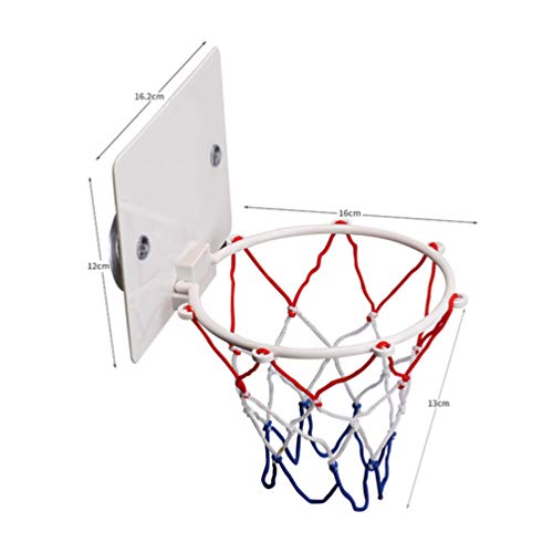 BESPORTBLE 1 conjunto de cesta de basquete infantil montada na parede mini conjunto de basquete durá