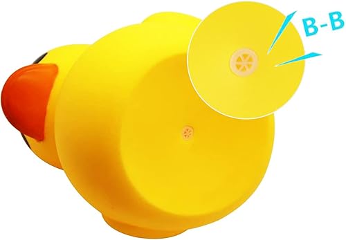 Miniatura 3 de Patos de goma amarillos, juguetes de baño grandes para preescolar, tina flotante, patos chirriantes, regalo para baby shower, bebés, niños pequeños,