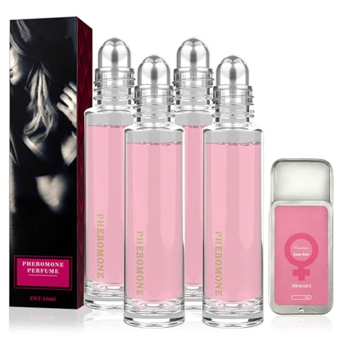 Liquid London Perfume for Women 4Pcs Pheromone Perfume for Women Venom Scent with Balm