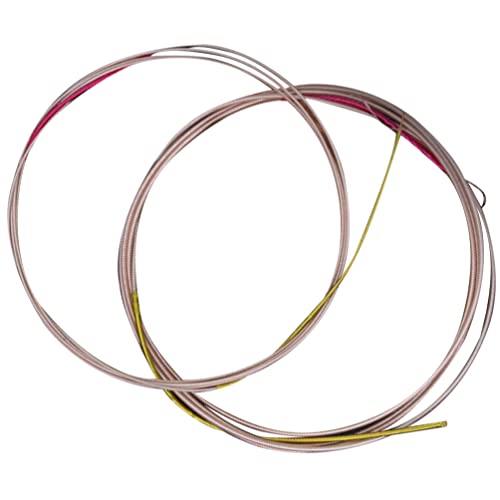 SUPVOX 4pcs Strings Pipa strings musical instruments oud instrument steel wire accessories an fittings lute pipa parts steel string set of strings replace