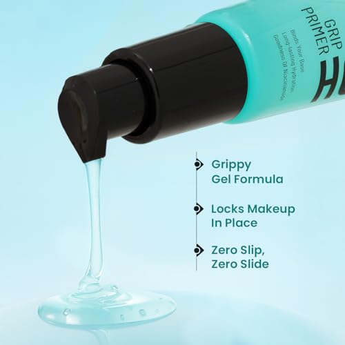 Image of Swiss Beauty Hold Me Grip Primer | Hydrating | Grippy Gel Formula | Sweat-Resistant & Humidity-Proof | Enriched with Niacinamide & Centella | Long-Lasting Base | 24ml